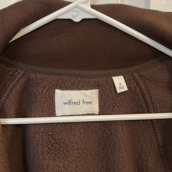 NWT ARITIZIA WILFRED FREE COYOTE SHERPA JACKET - Picture 4 of 4